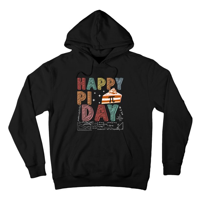 Happy Pi Day Celebrate Pi Day March 14 Math Lover Gift Hoodie