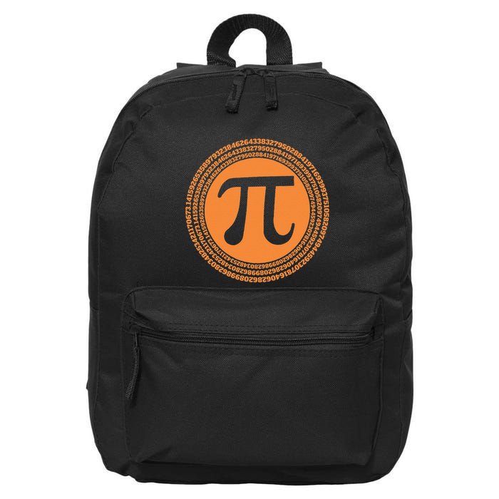Happy Pi Day Pi Symbol Mathematics Geek Science Lover .Png 16 in Basic Backpack