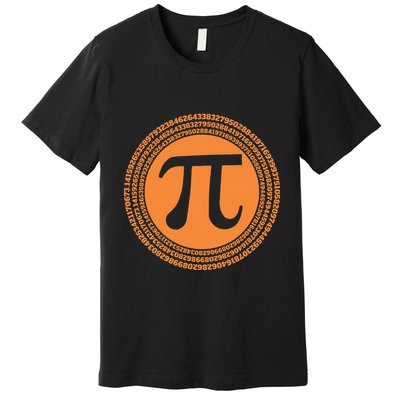 Happy Pi Day Pi Symbol Mathematics Geek Science Lover .Png Premium T-Shirt