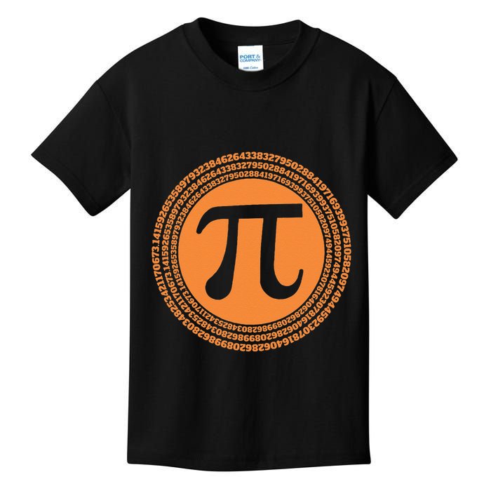 Happy Pi Day Pi Symbol Mathematics Geek Science Lover .Png Kids T-Shirt