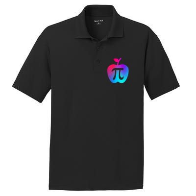 Happy Pi Day Cute Apple Pie 3 14 Funny Science Math Teacher Gift PosiCharge RacerMesh Polo