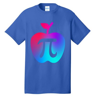 Happy Pi Day Cute Apple Pie 3 14 Funny Science Math Teacher Gift Tall T-Shirt