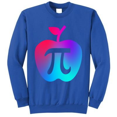 Happy Pi Day Cute Apple Pie 3 14 Funny Science Math Teacher Gift Tall Sweatshirt