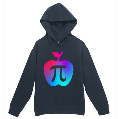 Happy Pi Day Cute Apple Pie 3 14 Funny Science Math Teacher Gift Urban Pullover Hoodie