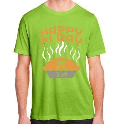 Happy Pi Day Celebrate Pi Day March 14 Math Lover Funny Gift Adult ChromaSoft Performance T-Shirt