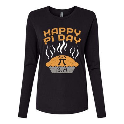 Happy Pi Day Celebrate Pi Day March 14 Math Lover Funny Gift Womens Cotton Relaxed Long Sleeve T-Shirt