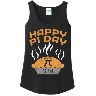 Happy Pi Day Celebrate Pi Day March 14 Math Lover Funny Gift Ladies Essential Tank