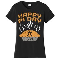 Happy Pi Day Celebrate Pi Day March 14 Math Lover Funny Gift Women's T-Shirt