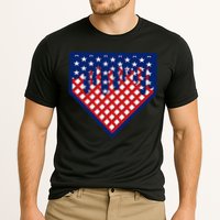 Home Plate Drip Ice Cream Softball & Baseball Cooling Performance Crew T-Shirt