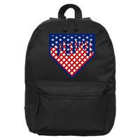 Home Plate Drip Ice Cream Softball & Baseball 16 in Basic Backpack