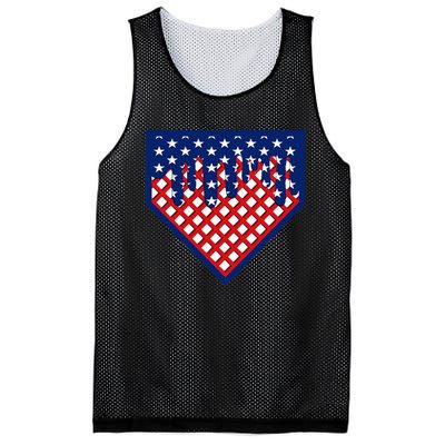 Home Plate Drip Ice Cream Softball & Baseball Mesh Reversible Basketball Jersey Tank