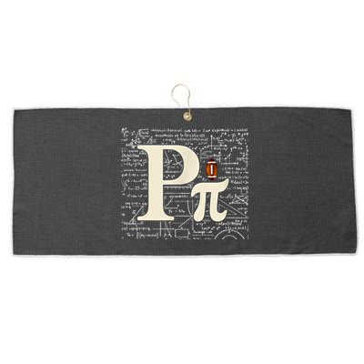 Happy Pi Day Math Nerd Pi Day 2024 March 14 Pi Day Idea Meaningful Gift Large Microfiber Waffle Golf Towel