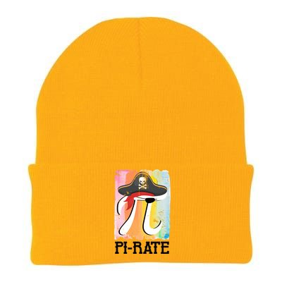 Happy Pi Day Funny Pirate Knit Cap Winter Beanie