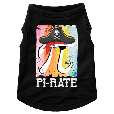 Happy Pi Day Funny Pirate Doggie Tank