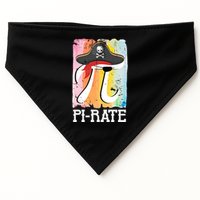 Happy Pi Day Funny Pirate USA-Made Doggie Bandana
