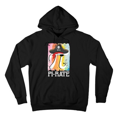 Happy Pi Day Funny Pirate Hoodie