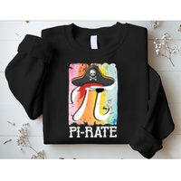 Happy Pi Day Funny Pirate Sweatshirt