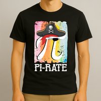 Happy Pi Day Funny Pirate T-Shirt