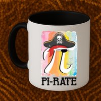 Happy Pi Day Funny Pirate Mug