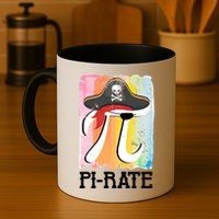 Happy Pi Day Funny Pirate Mug