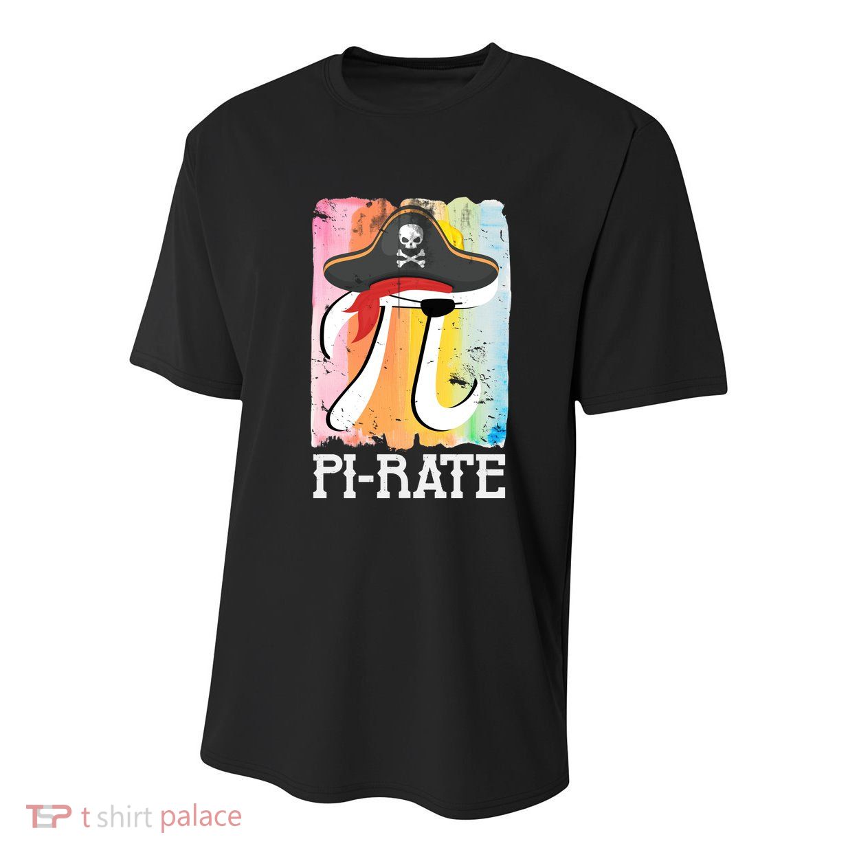 Happy Pi Day Funny Pirate Youth Performance Sprint T-Shirt