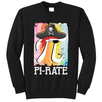 Happy Pi Day Funny Pirate Tall Sweatshirt