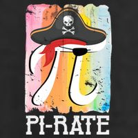 Happy Pi Day Funny Pirate Trucker Hat