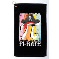 Happy Pi Day Funny Pirate Golf Towel