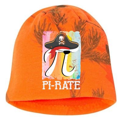 Happy Pi Day Funny Pirate Kati - Camo Knit Beanie