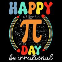 Happy Pi Day Pie Be Irrational Math Teacher Pi Day Lover Daily Commute Backpack