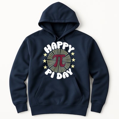 Happy Pi Day Mathematic Math Teacher Gift Leopard Rainbow Hoodie