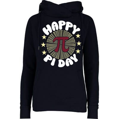 Happy Pi Day Mathematic Math Teacher Gift Leopard Rainbow Womens Funnel Neck Pullover Hood