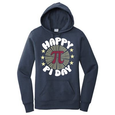 Happy Pi Day Mathematic Math Teacher Gift Leopard Rainbow Women's Pullover Hoodie