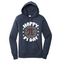 Happy Pi Day Mathematic Math Teacher Gift Leopard Rainbow Women's Pullover Hoodie