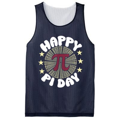 Happy Pi Day Mathematic Math Teacher Gift Leopard Rainbow Mesh Reversible Basketball Jersey Tank