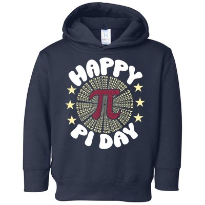 Happy Pi Day Mathematic Math Teacher Gift Leopard Rainbow Toddler Hoodie