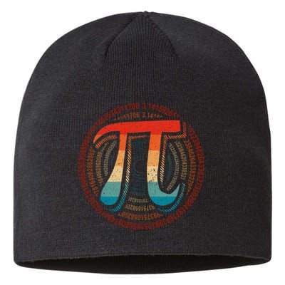 Happy Pi Day 3.14 Funny Pi Spiral Math Lovers Teachers Sustainable Beanie