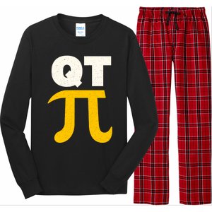 Happy Pi Day Cutie Pi 3 14 Fun Pie Day Science Math Teacher Gift Long Sleeve Pajama Set