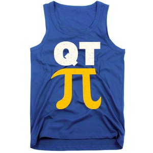 Happy Pi Day Cutie Pi 3 14 Fun Pie Day Science Math Teacher Gift Tank Top