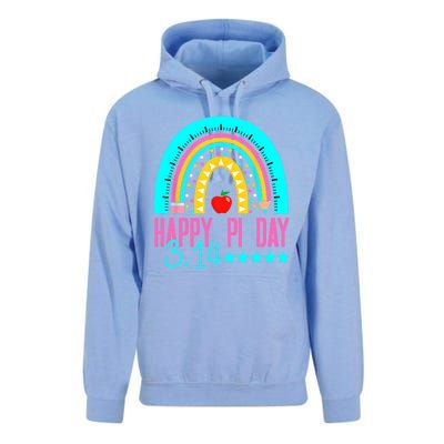 Happy Pi Day Mathematics Math Teacher Rainbow Unisex Surf Hoodie