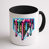 Home Plate Drip Ice Cream Softball & Baseball Mug