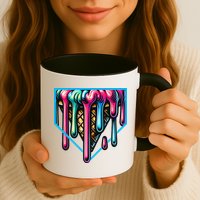 Home Plate Drip Ice Cream Softball & Baseball Mug