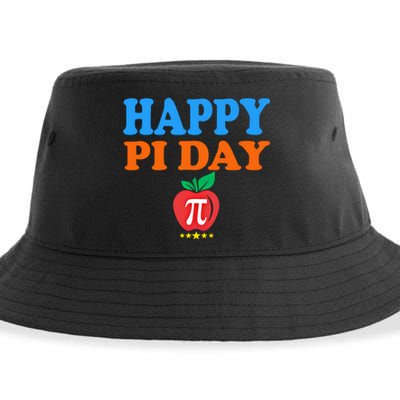 Happy Pi Day Math Teacher Pi Day Cute Gift Sustainable Bucket Hat