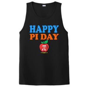 Happy Pi Day Math Teacher Pi Day Cute Gift PosiCharge Competitor Tank