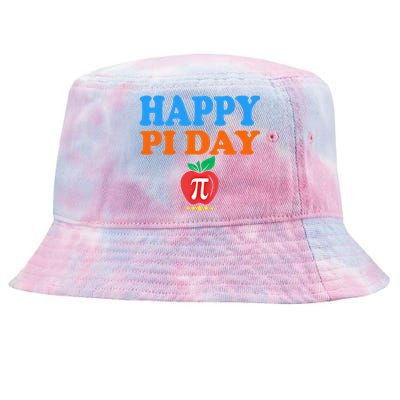 Happy Pi Day Math Teacher Pi Day Cute Gift Tie-Dyed Bucket Hat