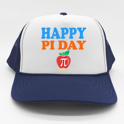 Happy Pi Day Math Teacher Pi Day Cute Gift Trucker Hat