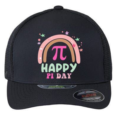 Happy Pi Day For Math Teachers Or Math Lovers Meaningful Gift Flexfit Unipanel Trucker Cap