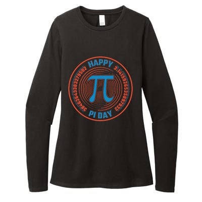 Happy Pi Day Mathematic Math Teacher Student Funny Pi Day Gift Womens CVC Long Sleeve Shirt