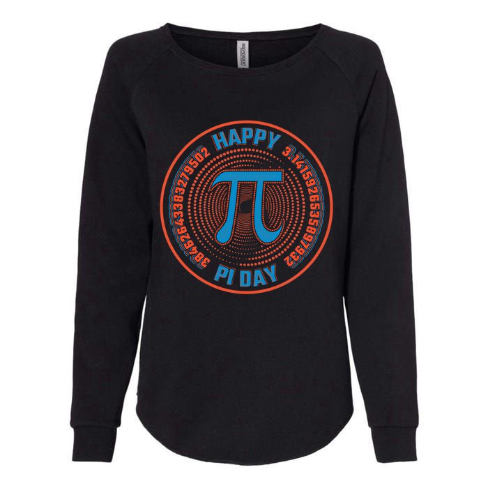 Happy Pi Day Mathematic Math Teacher Student Funny Pi Day Gift Womens California Wash Sweatshirt