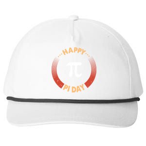 Happy Pi Day Funny Pi Mathematic Math Teacher Gift Snapback Five-Panel Rope Hat